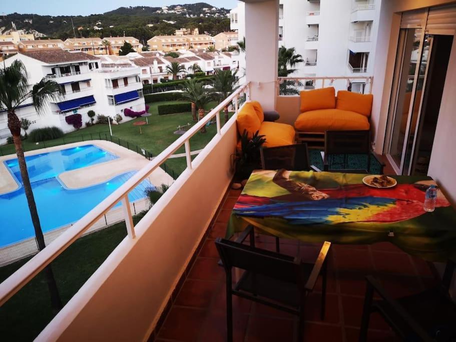 Casa En Urb. Con La Piscina Mas Grande De Javea. Eksteriør billede